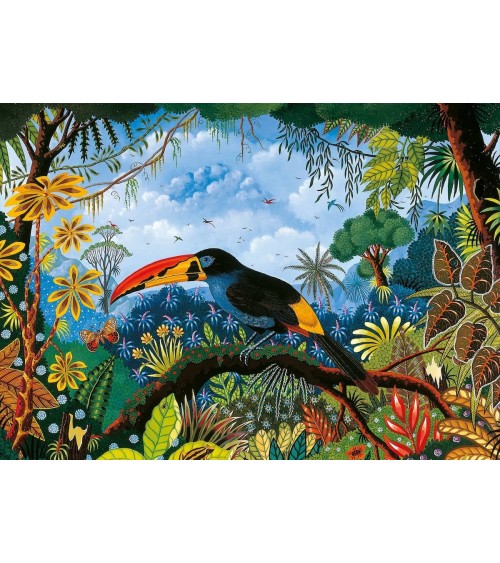 Tucano Blu - Puzzle 1000 pezzi Pieces & Peace Kitatori