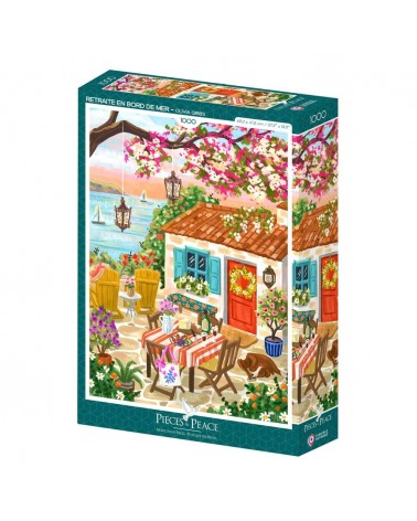 Auszeit am Meer - Puzzle 1000 Teile Pieces & Peace  coole lustige schöne puzzle kaufen shönes motiv