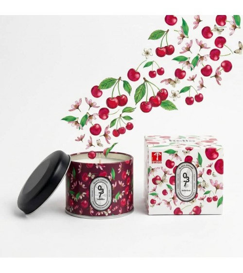 N°37 Black Cherry - Natural handmade scented candle handmade good smelling candles shop store