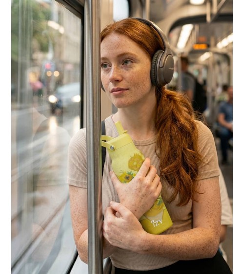 Van Gogh's Sunflowers - 900ML Insulated Travel Bottle with Straw IZY Bottles best water bottle