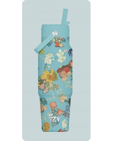I fiori di Vincent van Gogh - Borraccia termica con cannuccia 900ML IZY Bottles borracce termiche
