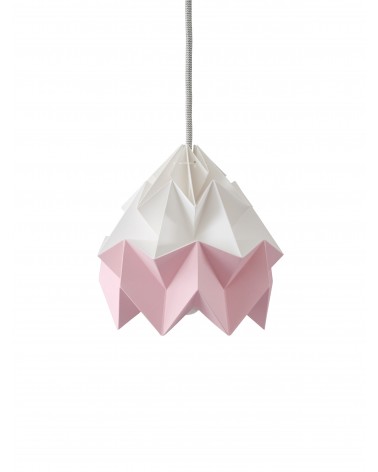Moth Weiss & Rosa - Papier Lampenschirm Hängelampe Studio Snowpuppe lampenschirme kaufen