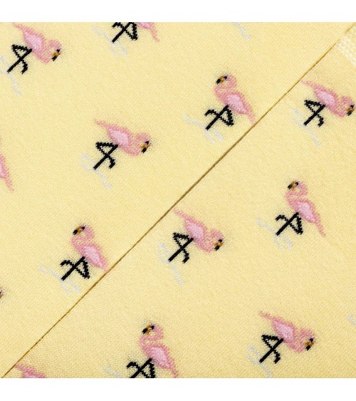 Fenicottero rosa - Calze divertenti in cotone bio The Captain Socks calze da uomo per donna divertenti simpatici particolari