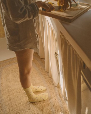 Flamingo - Cool organic cotton socks The Captain Socks funny crazy cute cool best pop socks for women men