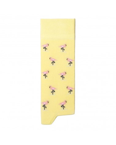 Fenicottero rosa - Calze divertenti in cotone bio The Captain Socks calze da uomo per donna divertenti simpatici particolari