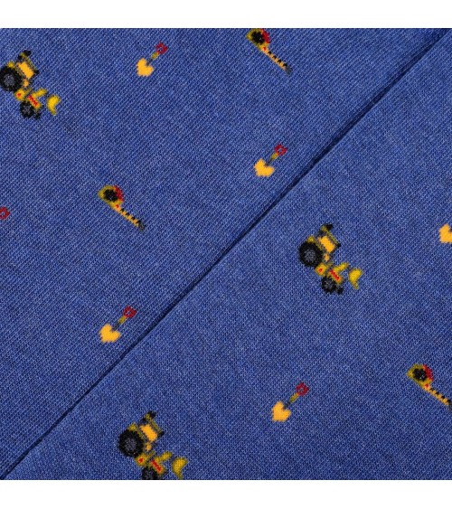 Builder - Cool organic cotton socks The Captain Socks funny crazy cute cool best pop socks for women men