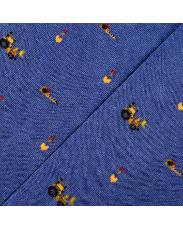 Costruttore - Calze divertenti in cotone bio The Captain Socks calze da uomo per donna divertenti simpatici particolari