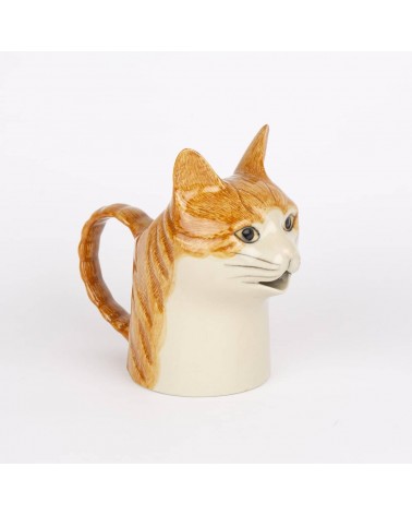 Squash - Pot à lait original en céramique - Chat roux et blanc Quail Ceramics petit deco pichet carafe a lait