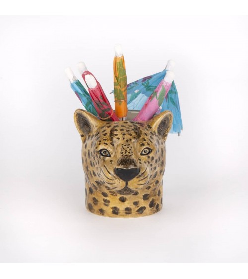 Léopard - Mini pot en céramique
