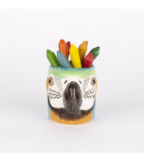 Pappagallo Ara - Mini vaso in ceramica