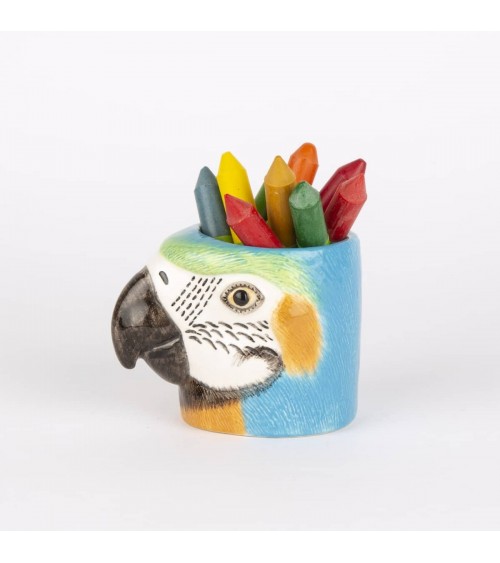 Parrot Macaw - Ceramic mini pot