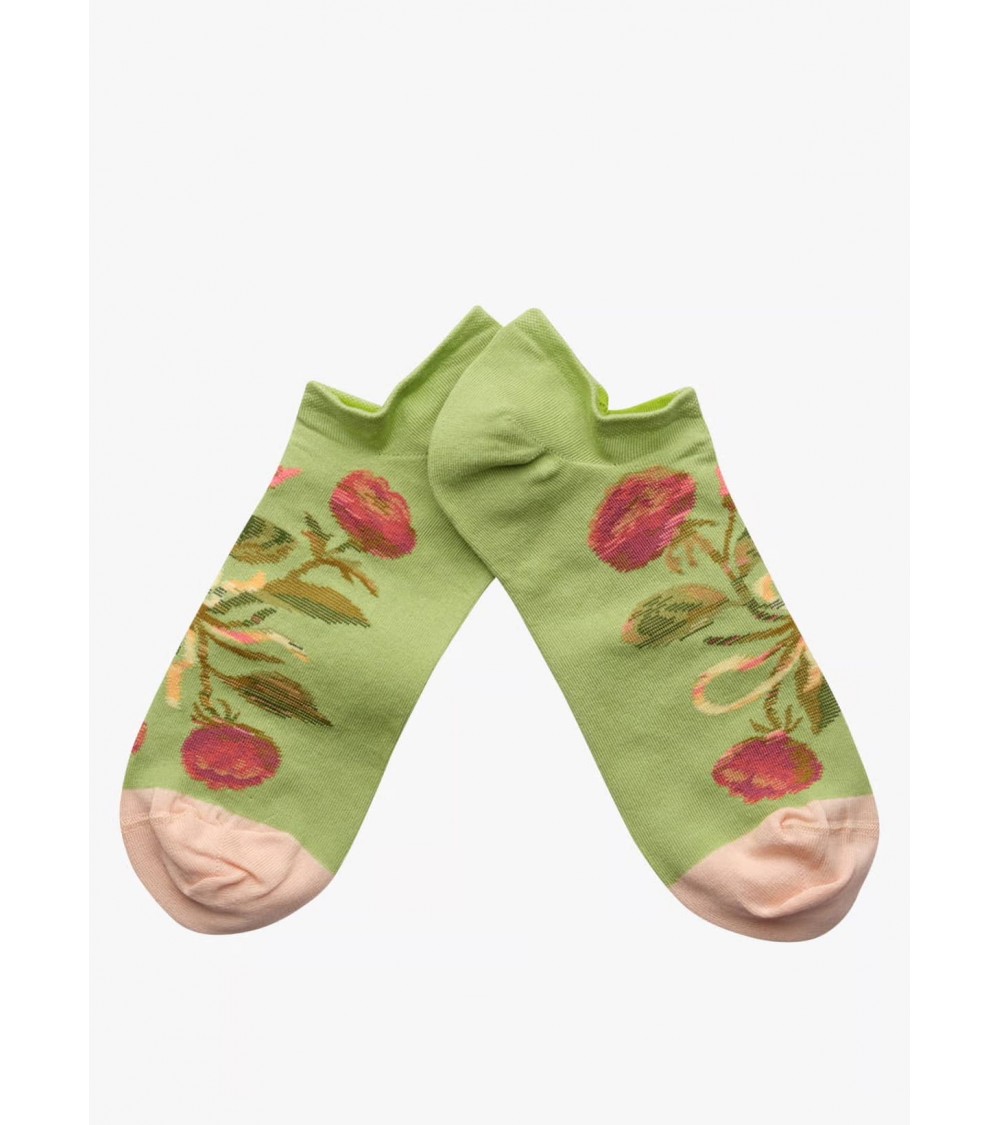 Nœud et Fleurs - Söckchen aus ägyptischer Baumwolle Bonne Maison socke kuschelsocken für damen lustig herren farbige coole so...