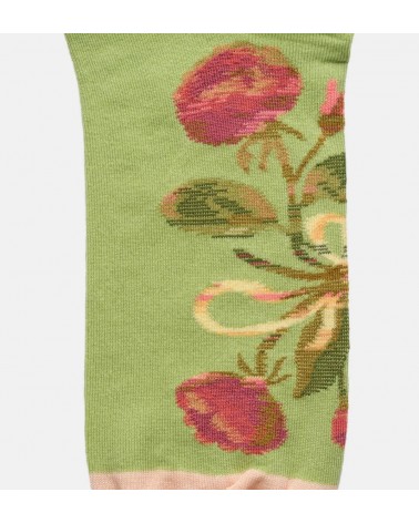 Nœud et Fleurs - Söckchen aus ägyptischer Baumwolle Bonne Maison socke kuschelsocken für damen lustig herren farbige coole so...