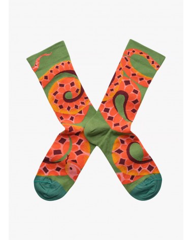 Serpent Avocat - Socken aus ägyptischer Baumwolle Bonne Maison socke kuschelsocken für damen lustig herren farbige coole socken