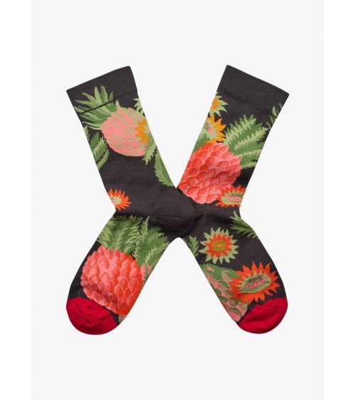 Ananas Faux Noir - Calze in cotone egiziano
