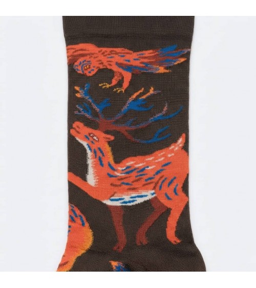 Animaux Terre d'Ombre Socks