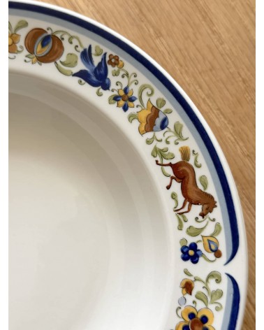 Vintage Suppenteller, tiefe Teller Villeroy & Boch - Troubadour kitatori vintage shop design klassiker bern basel zürich