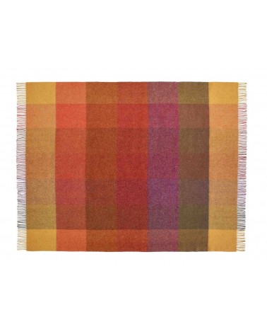 Plaid Harland Autumn - Coperta pura lana vergine Bronte by Moon plaid per divano in lana coperta morbida letto matrimoniale p...
