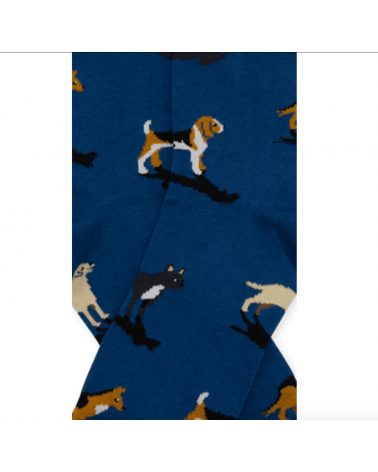 Hunde - Coole Socken mit Motiv - Marineblau Alfredo Gonzales socke kuschelsocken für damen lustig herren farbige coole socken