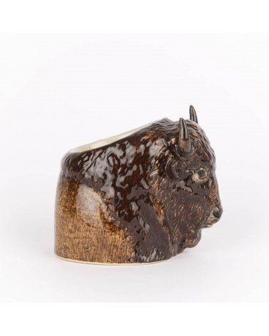 Bison - Coquetier en céramique Quail Ceramics oeuf original design