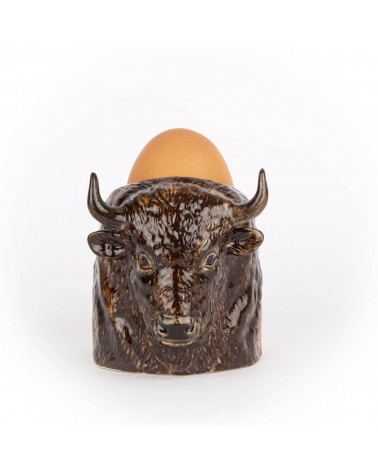 Bison - Coquetier en céramique Quail Ceramics oeuf original design