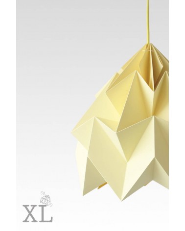 Moth XL Canary Yellow - Hanging lamp Studio Snowpuppe pendant lighting suspended light for kitchen bedroom dining living room