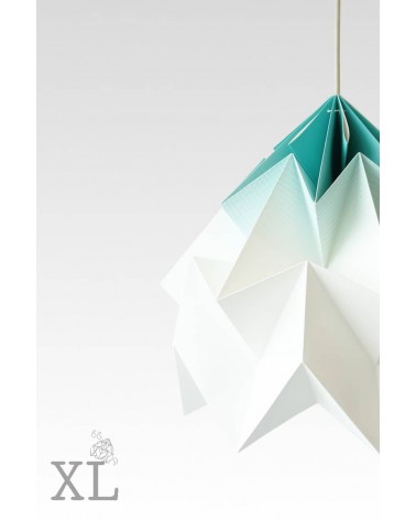 Moth XL Gradient Mint - Hanging lamp Studio Snowpuppe pendant lighting suspended light for kitchen bedroom dining living room