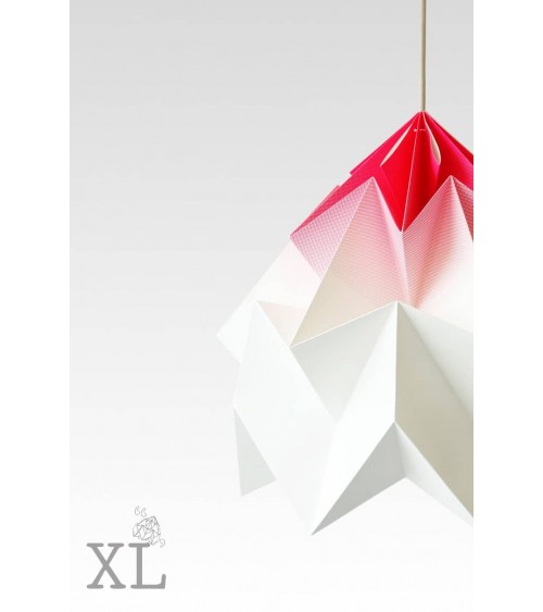 Moth XL Gradient Pink - Hanging lamp Studio Snowpuppe pendant lighting suspended light for kitchen bedroom dining living room