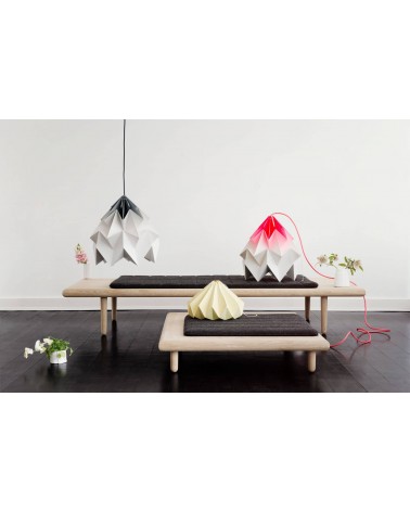 Moth XL Gradient Grey - Hanging lamp Studio Snowpuppe pendant lighting suspended light for kitchen bedroom dining living room