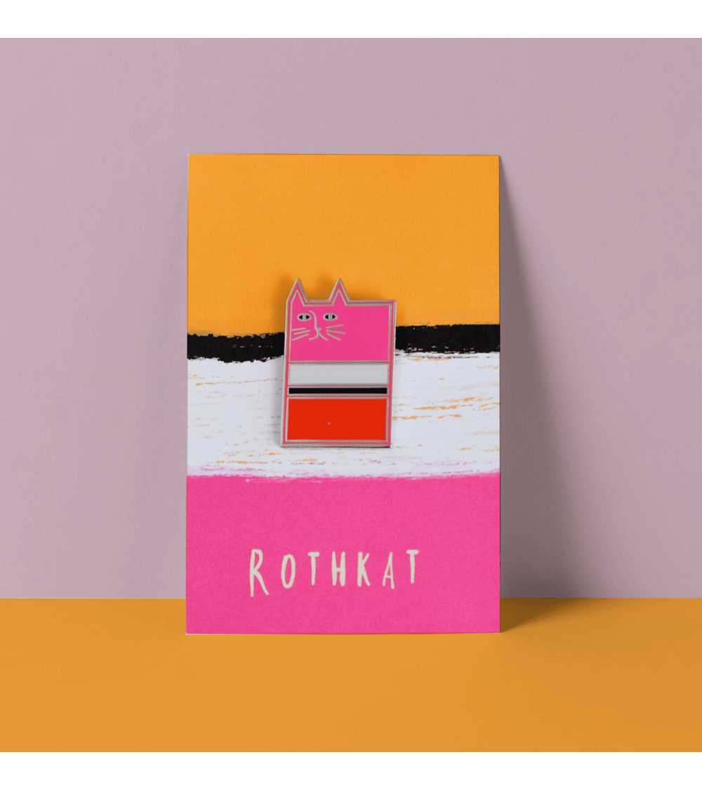 Pin's - Rothkat Niaski pins rare métal originaux bijoux suisse