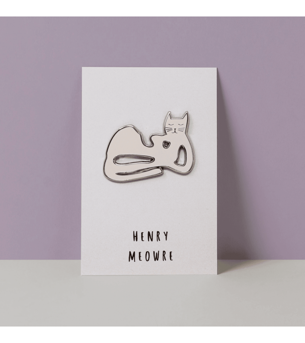 Pin Anstecker - Henry Meowre Niaski Anstecknadel Ansteckpins pins anstecknadeln kaufen