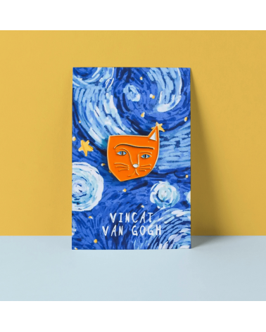 Pin Anstecker - Vincat Van Gogh Niaski Anstecknadel Ansteckpins pins anstecknadeln kaufen