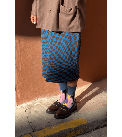 BeCatsGang - Lustige Socken mit motiv Katze Besocks socke kuschelsocken für damen lustig herren farbige coole socken