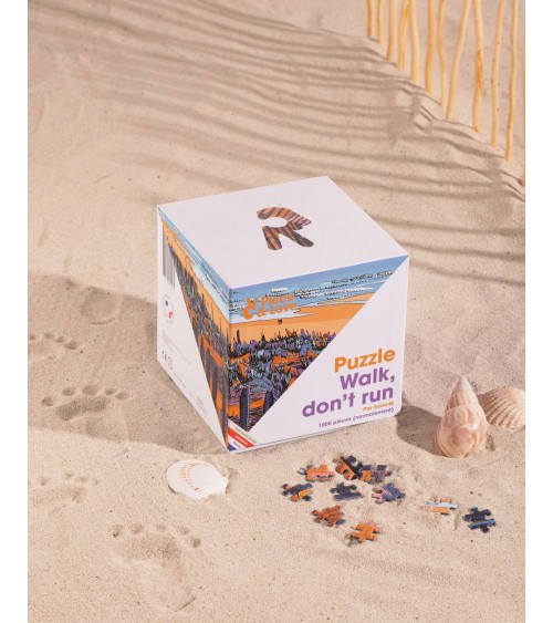 Walk, don't run - Puzzle 1000 pezzi Piece & Love Kitatori