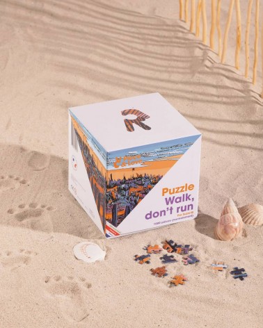 Walk, don't run - Puzzle 1000 pièces Piece & Love jeu de puzzle design original moderne cool