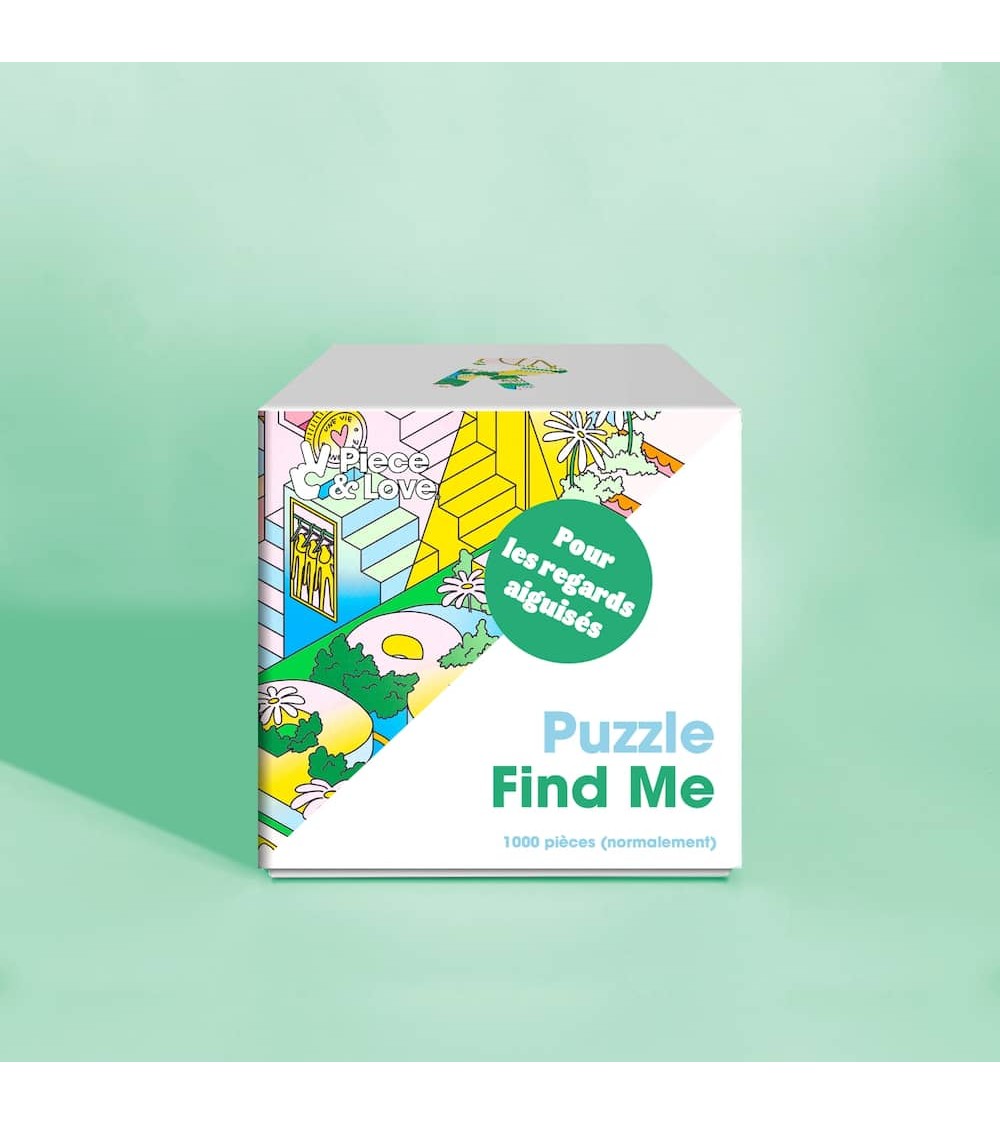 Find Me - Puzzle 1000 Teile Piece & Love  coole lustige schöne puzzle kaufen shönes motiv