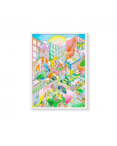 Find Me - 1000-piece jigsaw puzzle Piece & Love art puzzle jigsaw adult picture puzzles