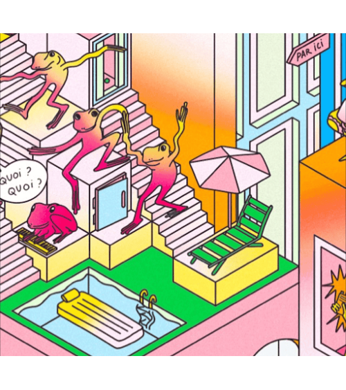 Find Me - Puzzle 1000 pezzi Piece & Love Kitatori