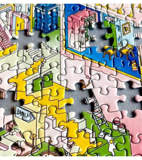 Find Me - 1000-piece jigsaw puzzle Piece & Love art puzzle jigsaw adult picture puzzles