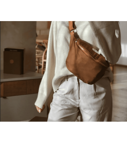 Marsupio, Borsa fasciatoio - nocciola Mellipou originale kitatori