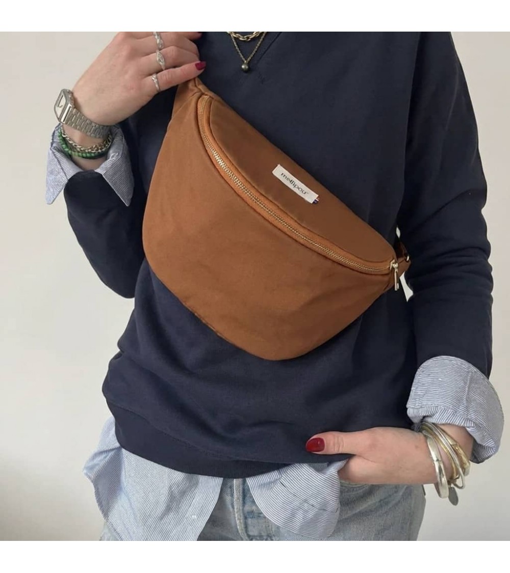 Fanny pack with diaper, changing bag - hazelnut Mellipou trends original kitatori