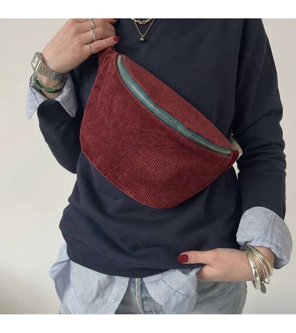 Cord Bauchtasche mit Wickeltasche - Baker Mellipou trendig schweiz kaufen kitatori