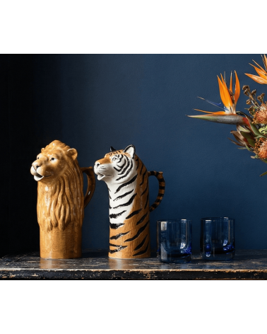 Wasserkrug - Tiger Quail Ceramics wasserkaraffe glas krüg glaskaraffen design
