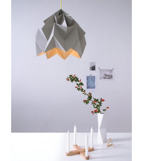 Moth XL Gris - Suspension luminaire design Studio Snowpuppe lampes suspendues design lustre moderne salon salle à manger cuisine
