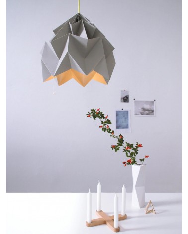 Moth XL Gris - Suspension luminaire design Studio Snowpuppe lampes suspendues design lustre moderne salon salle à manger cuisine