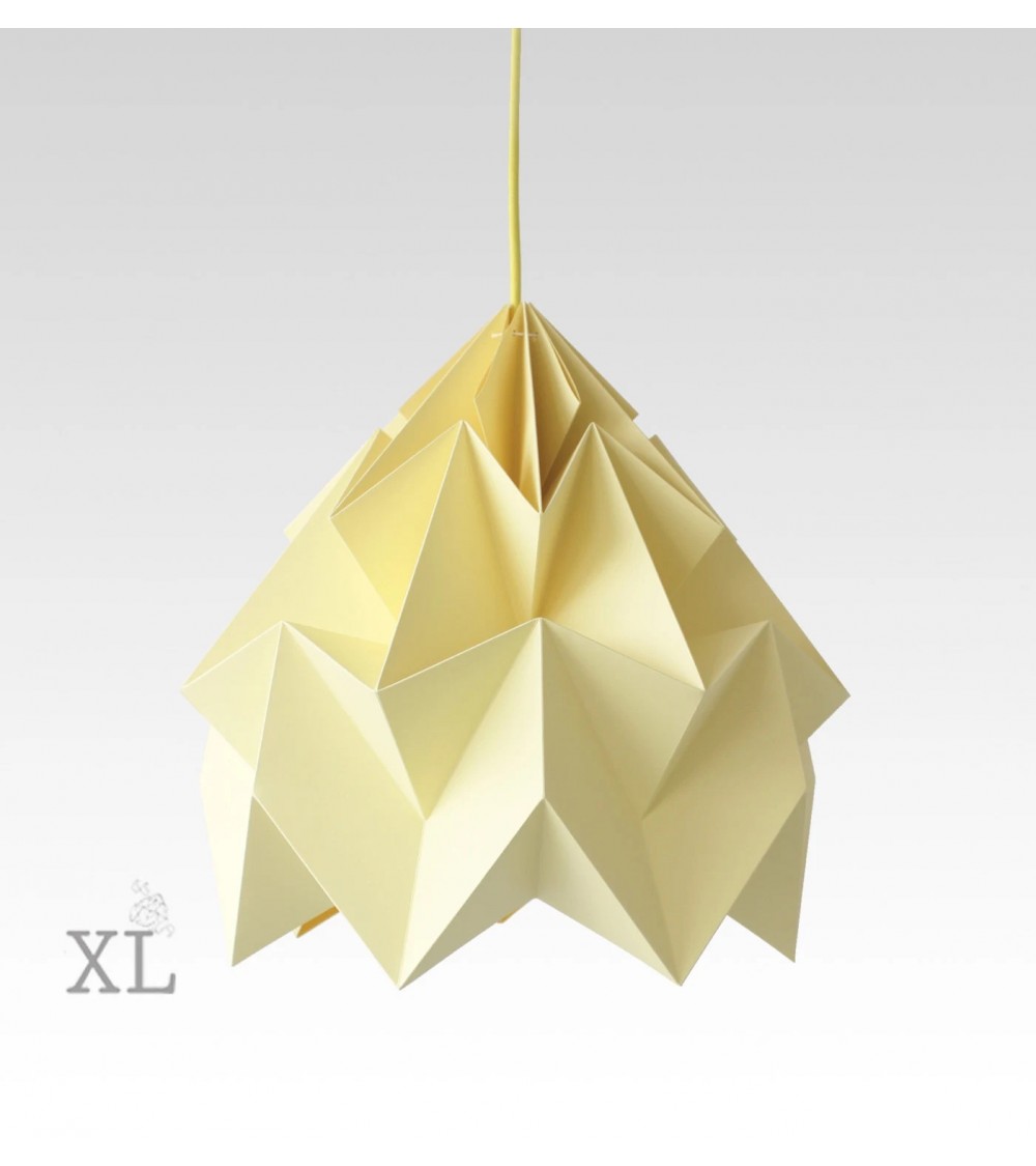 Moth XL Jaune Canari - Suspension luminaire design Studio Snowpuppe lampes suspendues design lustre moderne salon salle à man...