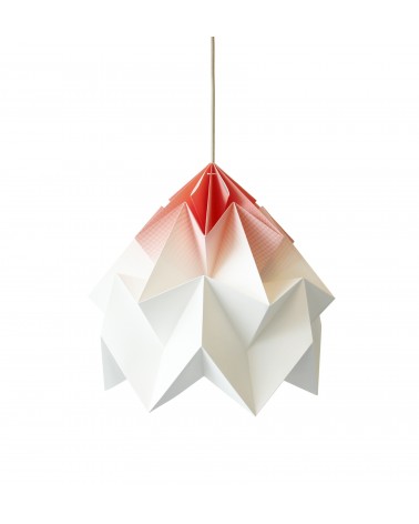 Moth XL Gradient Coral - Hanging lamp Studio Snowpuppe pendant lighting suspended light for kitchen bedroom dining living room