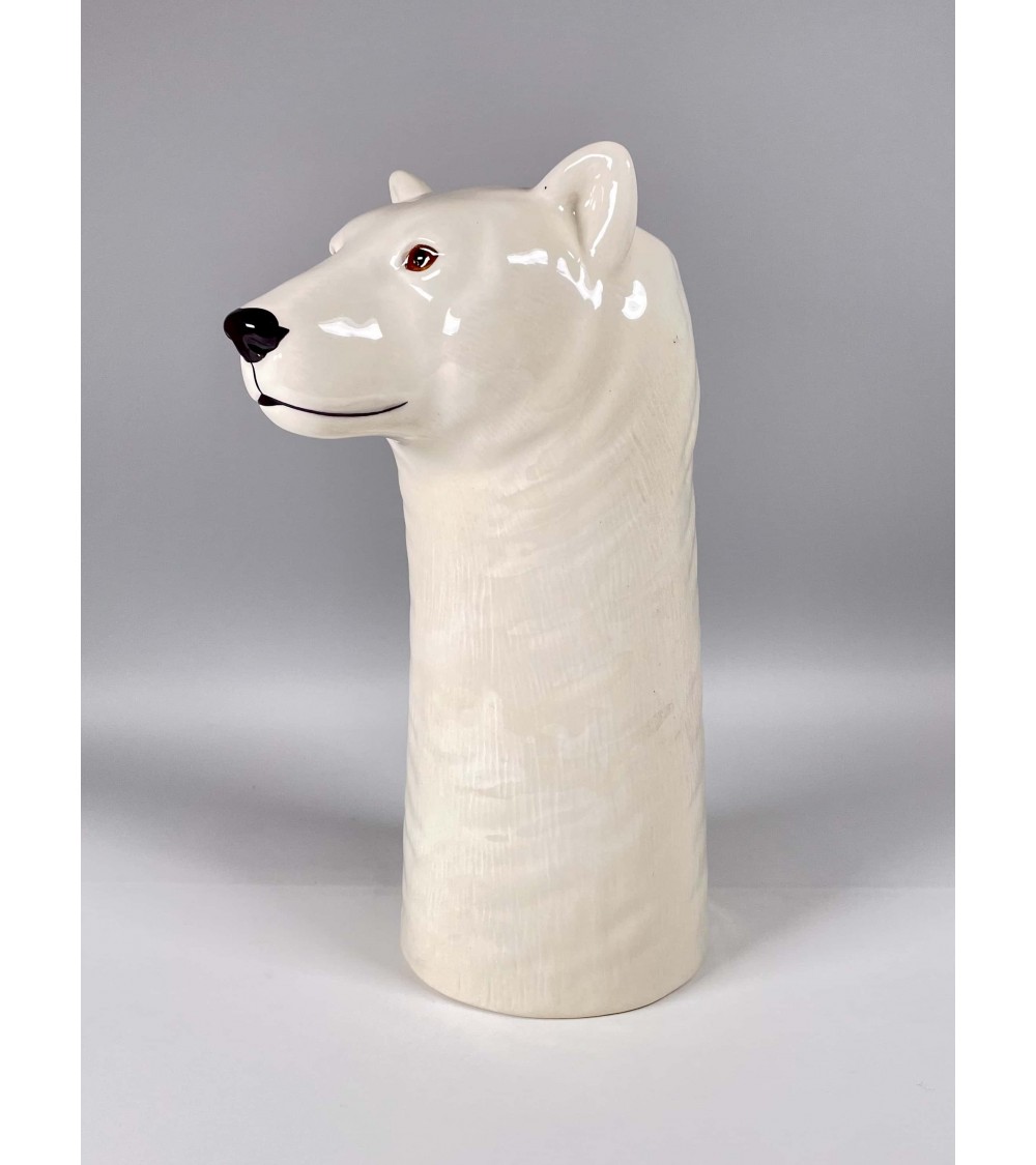 Grande vaso per fiori Orso Polare - Quail Ceramics - KITATORI Svizzera