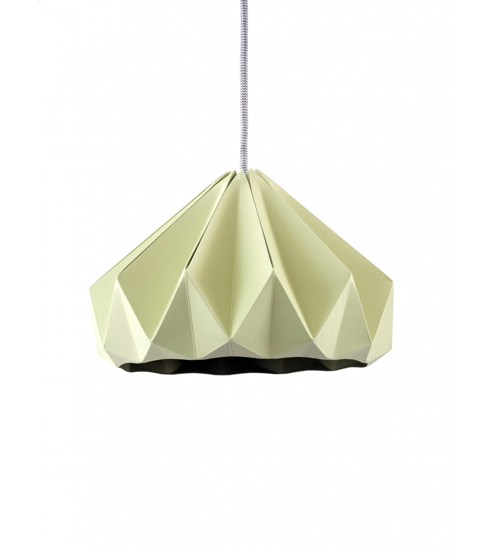 Chestnut Autumn Green - Paper hanging lampshade Studio Snowpuppe lamp shades ceiling lightshade