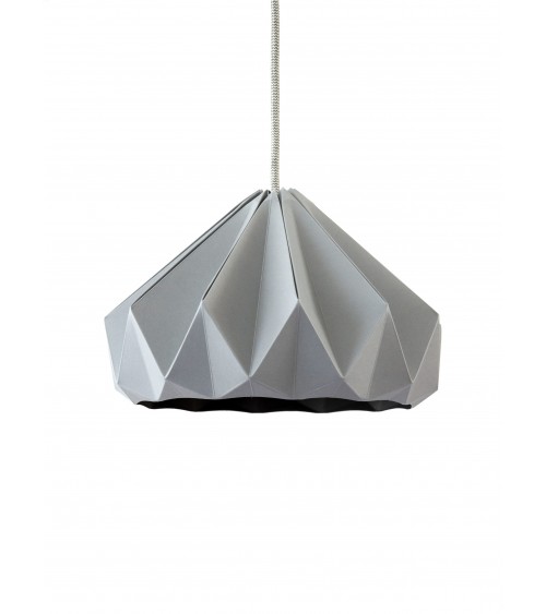 Chestnut Gris - Abat-jour en papier pour suspension Studio Snowpuppe lampe moderne original